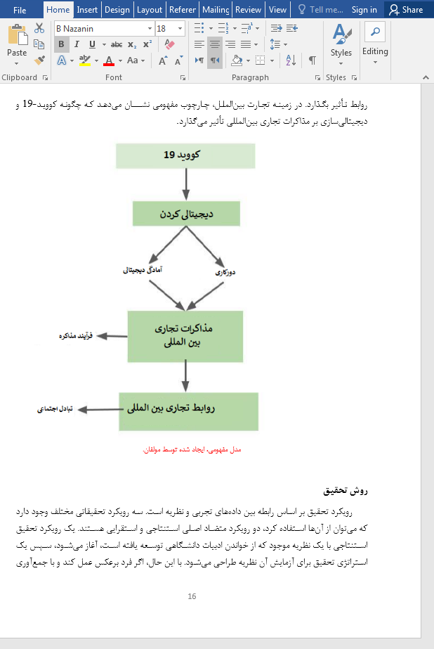 مذاکرات تجاری