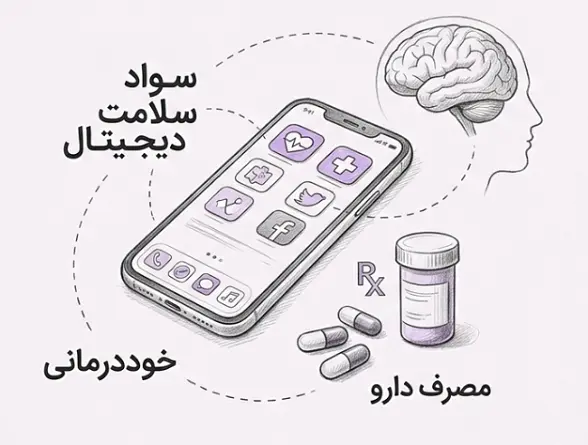 سواد سلامت دیجیتال